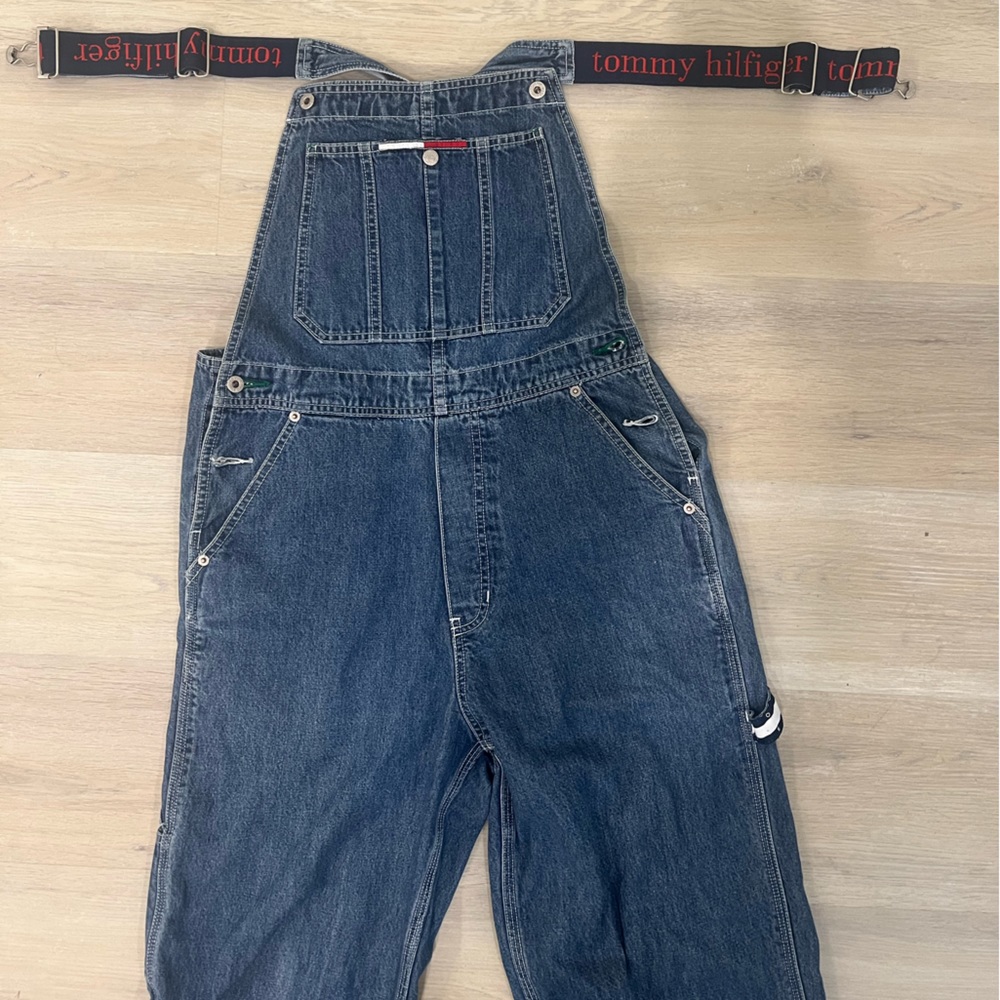 Vintage Tommy Hilfiger overalls circa 1992
